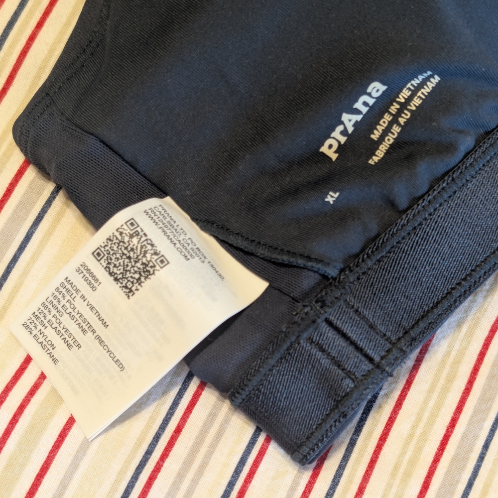 prAna Sculpt™ Adjustable Balconette Sports Bra - Stormy Night - XL - NWT - Picture 8 of 12